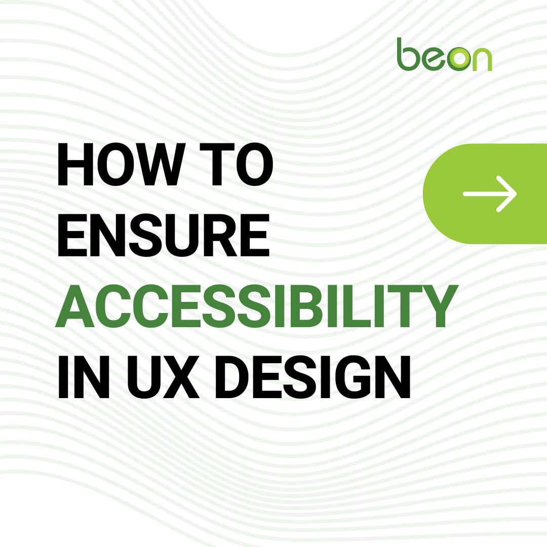 Title page- How to ensure accessibility in ux design