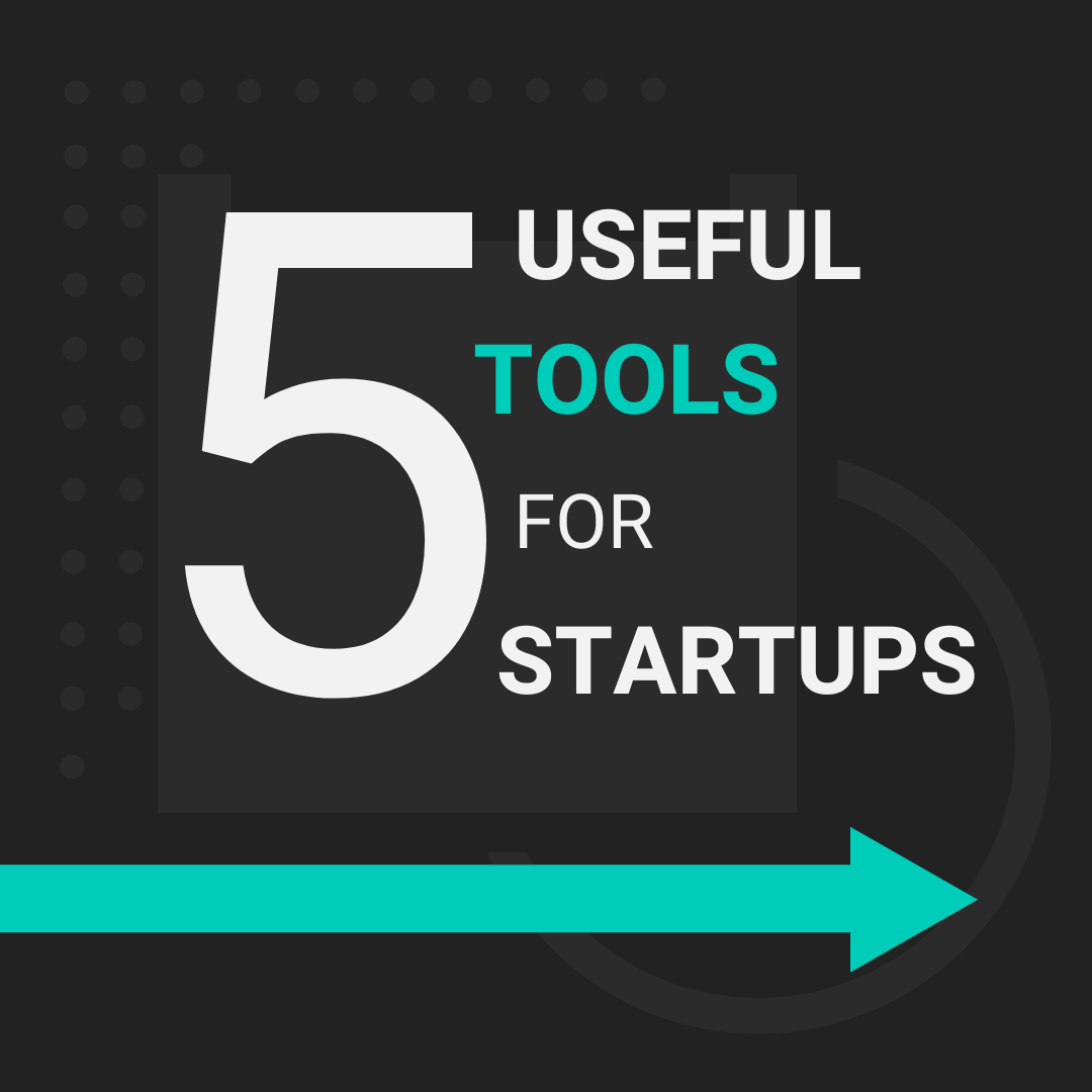 Title page- 5 useful tools for startups