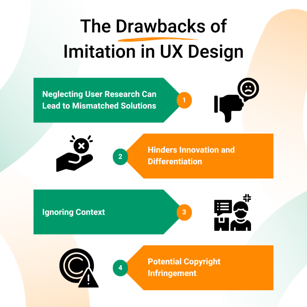 The Drawbacks of Imitation in UX Design