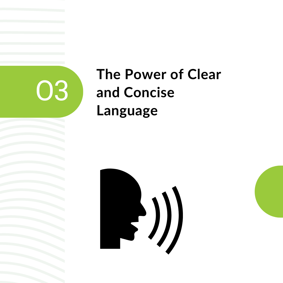 3. The Power of Clear and Concise Language