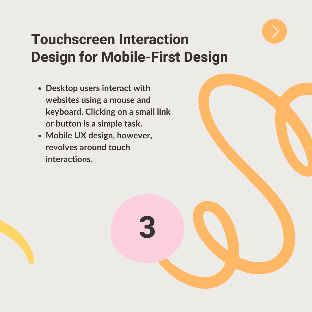 3. Touchscreen Interaction Design for Mobile-First Design
