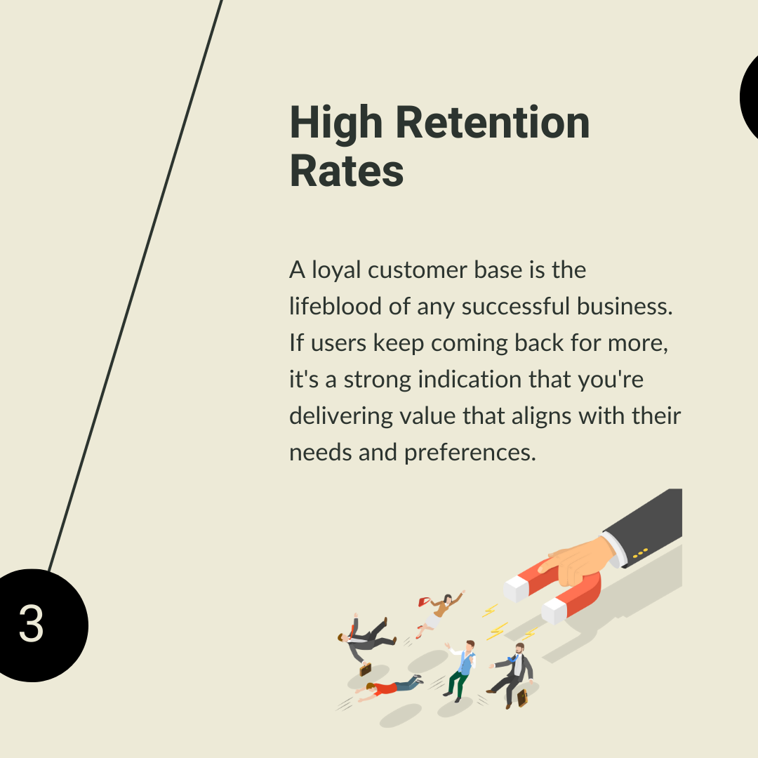 3. High Retention Rates
