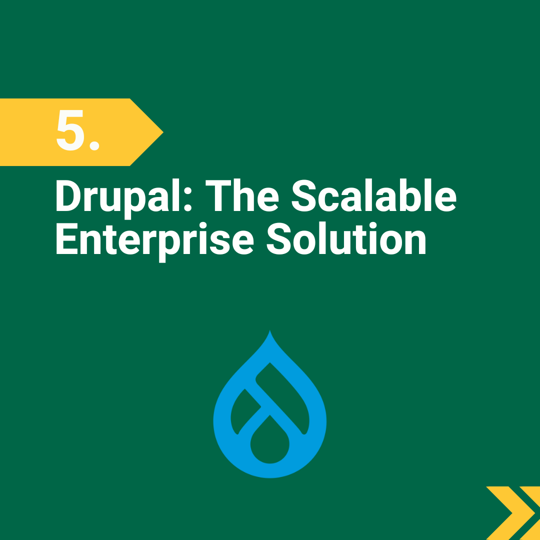 5. Drupal: The Scalable Enterprise Solution